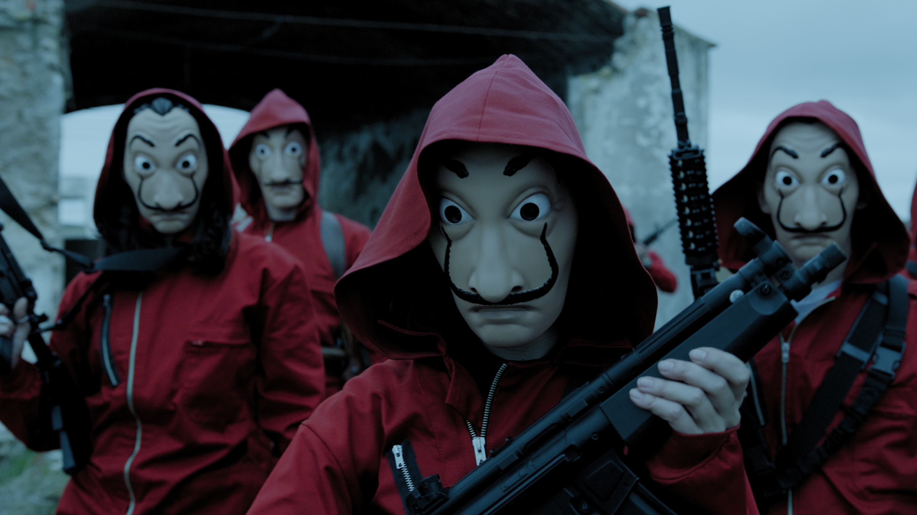 La Casa De Papel Hd Wallpaper Background Image 3200x1800 Id