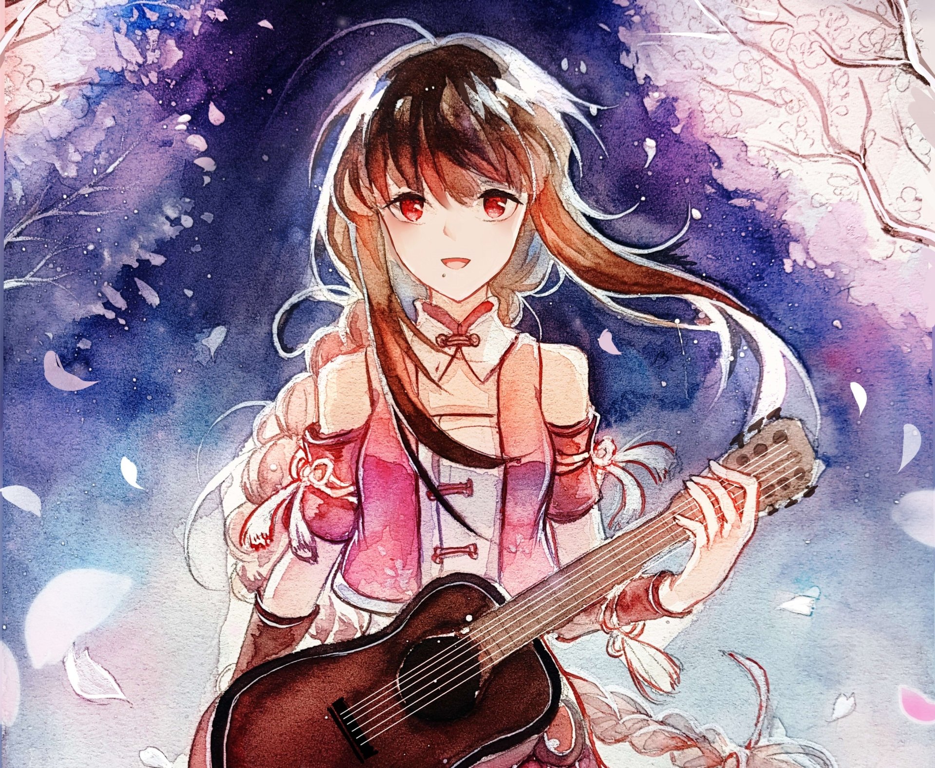 Download Yuezheng Ling Anime Vocaloid HD Wallpaper by Wine