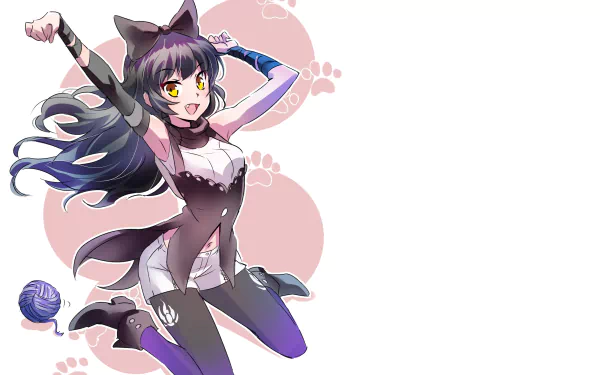 Blake Belladonna Anime RWBY HD Desktop Wallpaper | Background Image
