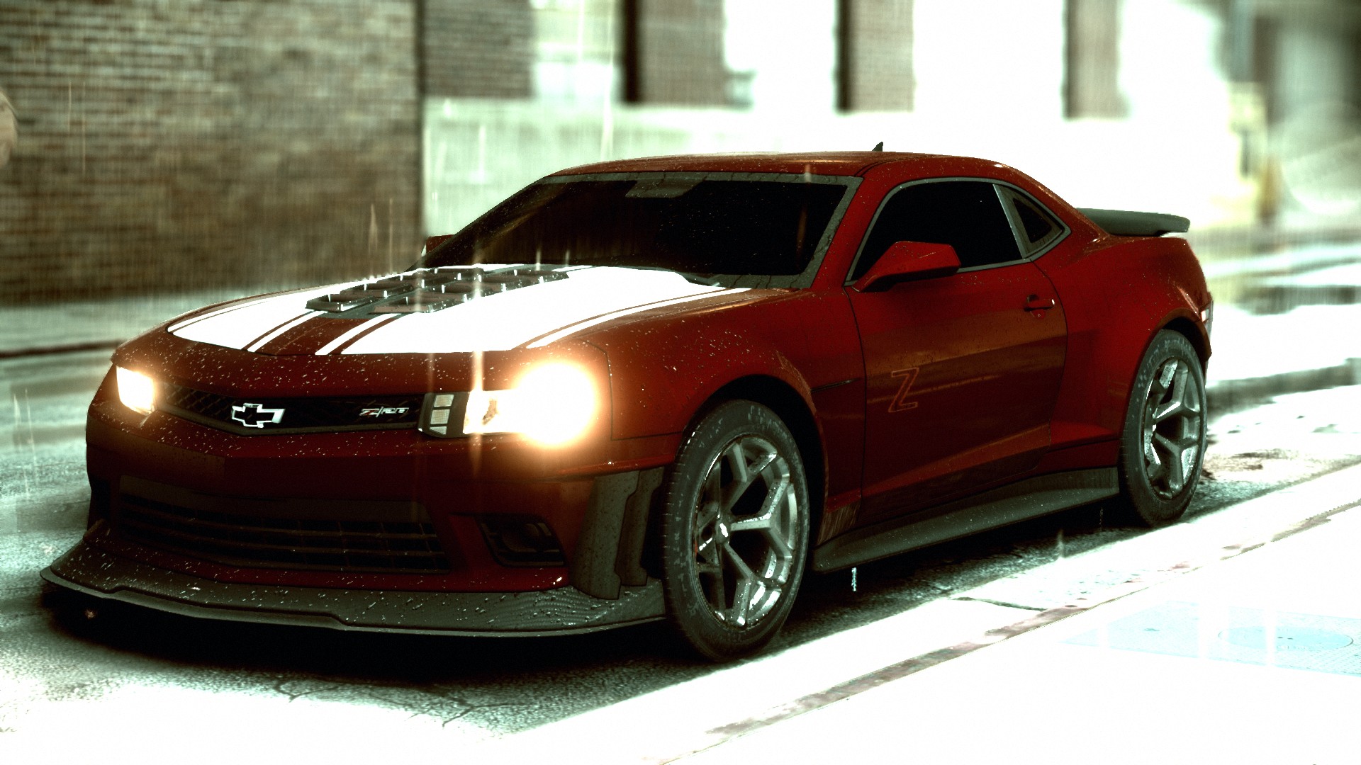 Download Chevrolet Camaro Z28 Video Game Need For Speed (2015) HD Wallpaper