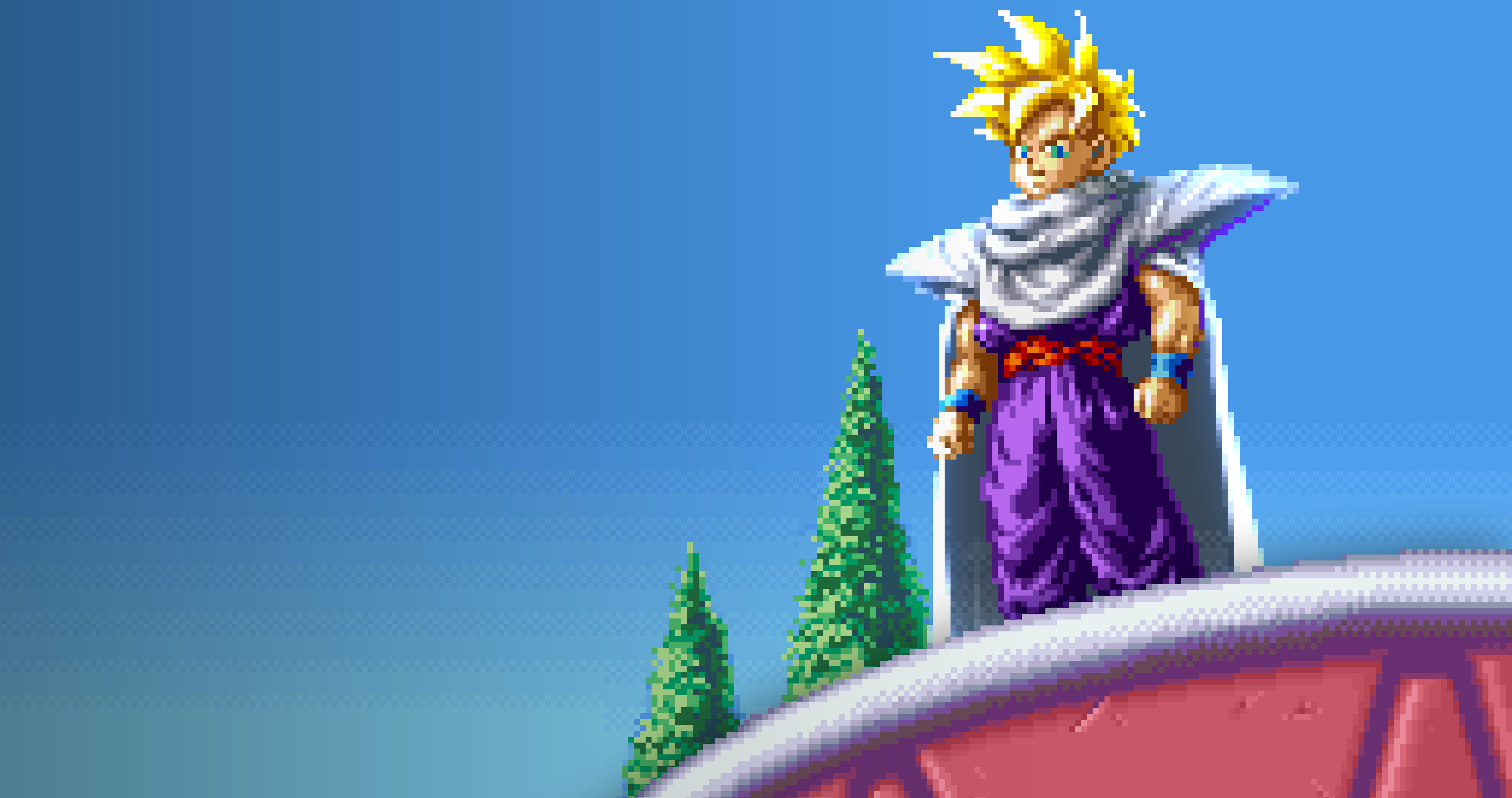 Download Super Saiyan 2 Gohan DBZ 4K Wallpaper