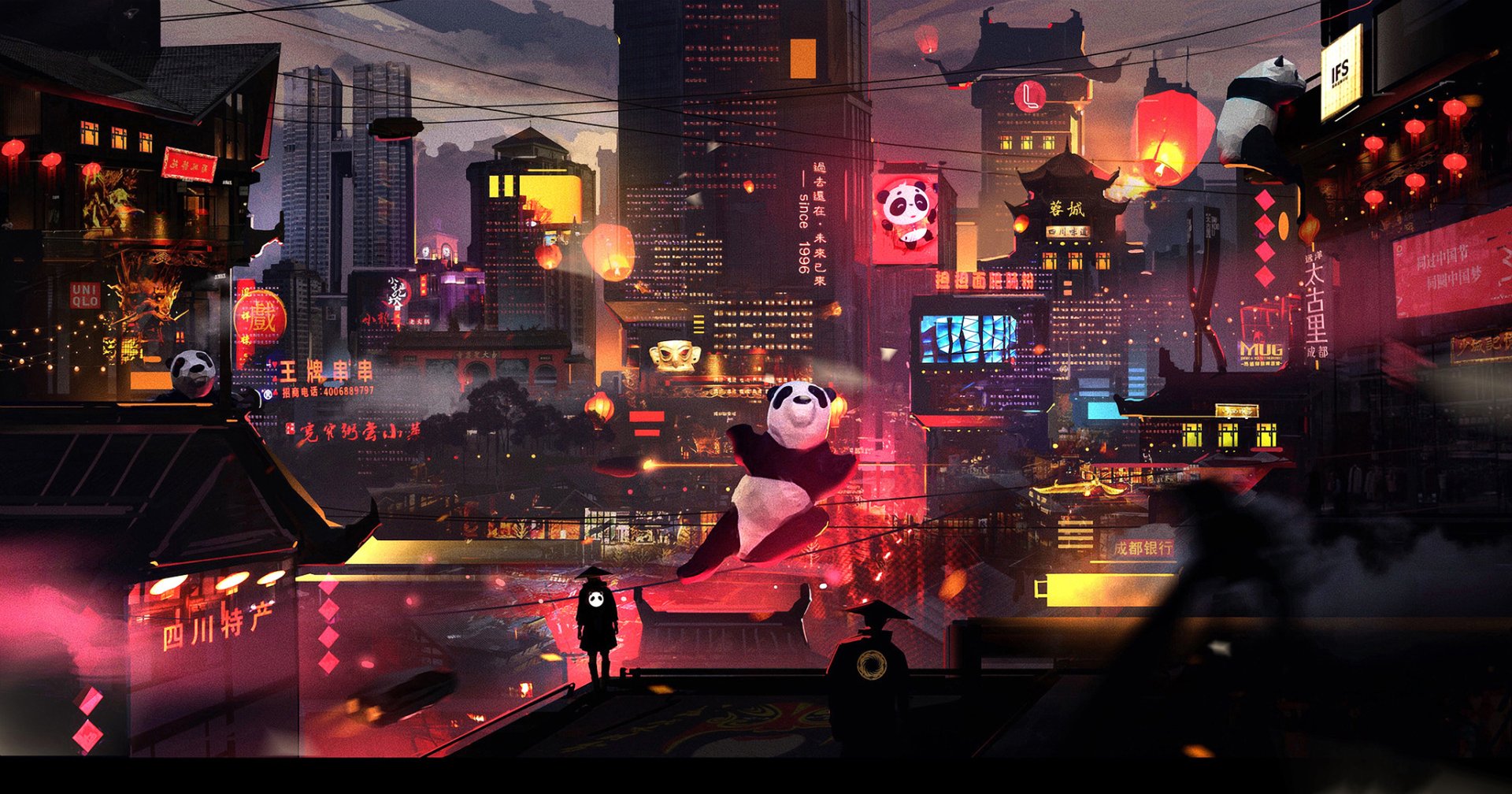 Download Sci Fi City Sci Fi City HD Wallpaper by 手指断了 a