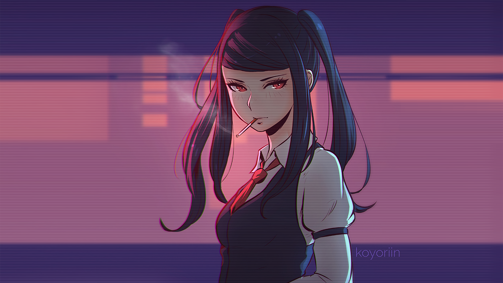 6 Va 11 Hall A Cyberpunk Bartender Action Hd Wallpapers Background Images Wallpaper Abyss