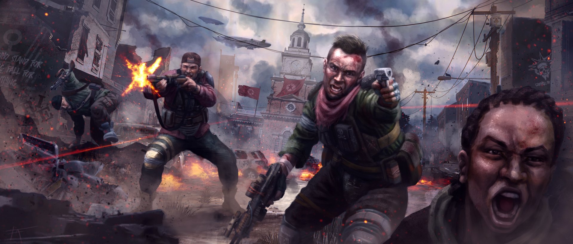 Download Video Game Homefront: The Revolution HD Wallpaper