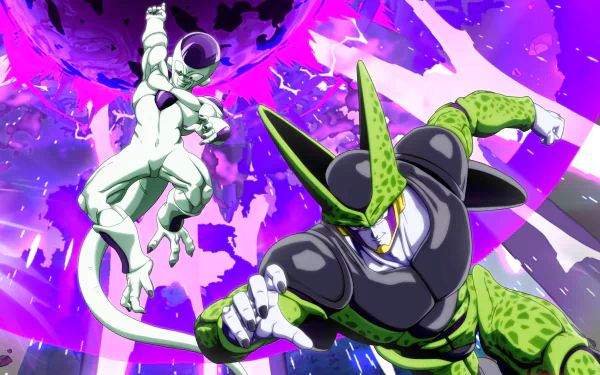 Cell (Dragon Ball) Frieza (Dragon Ball) video game Dragon Ball FighterZ HD Desktop Wallpaper | Background Image