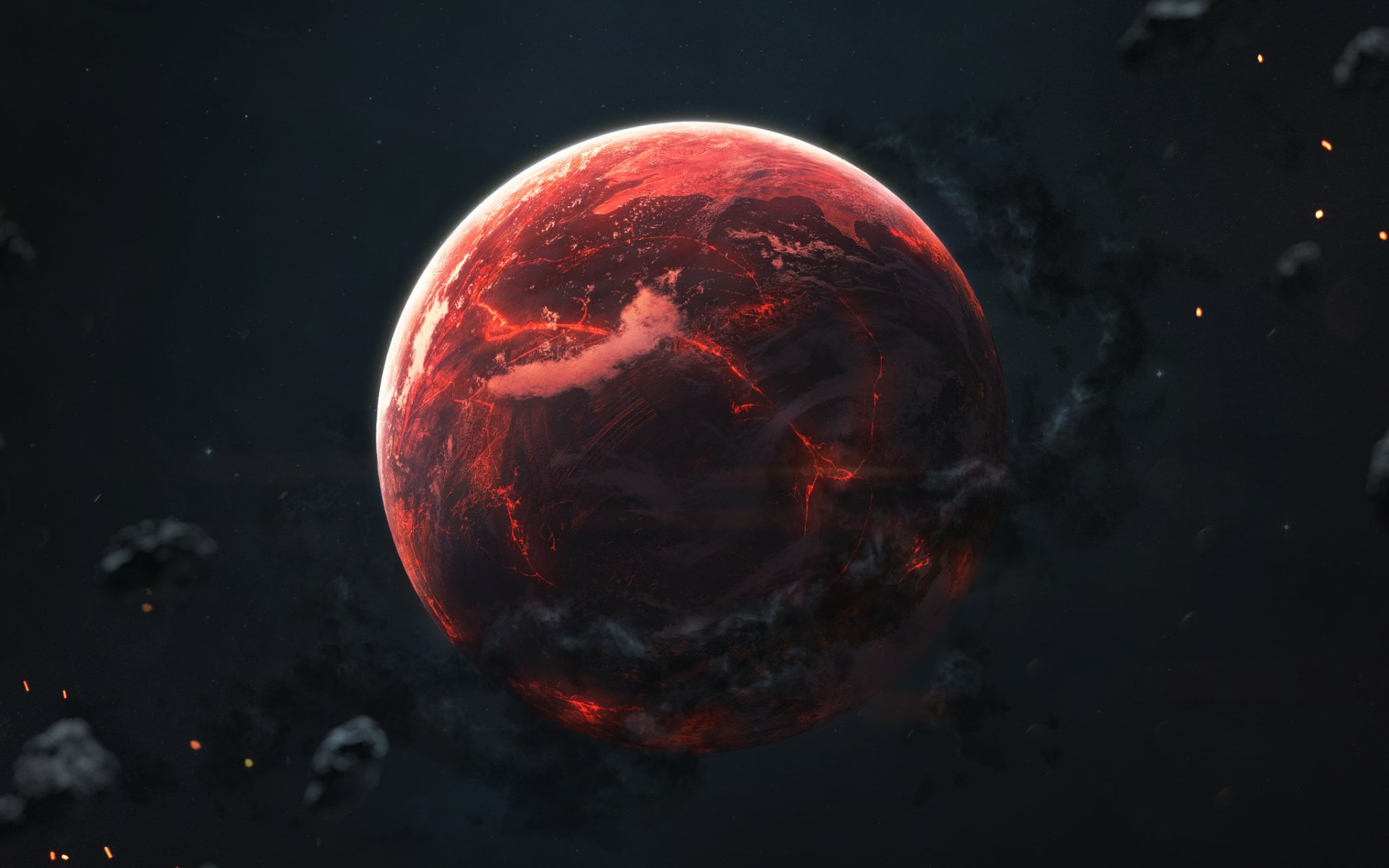 Sci Fi Planet Hd Wallpaper By Vadim Sadovski