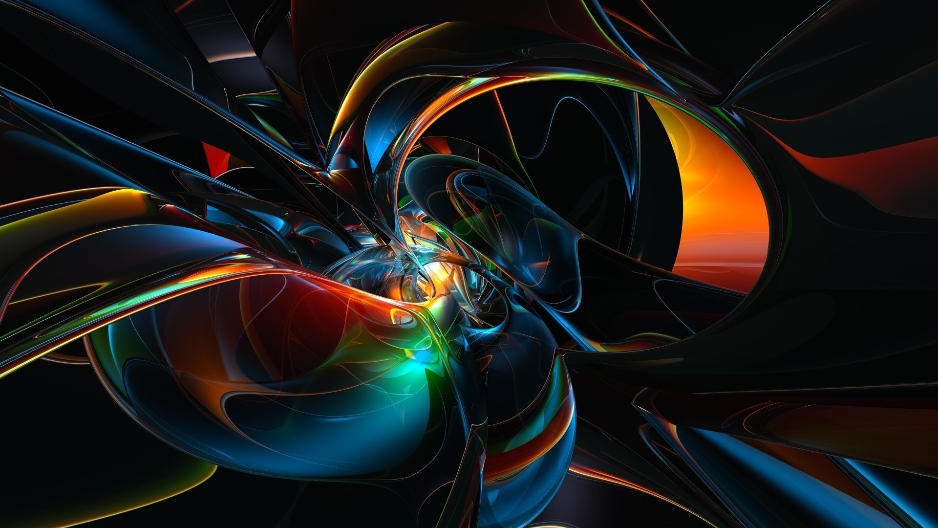 Abstract Swirl HD Wallpaper