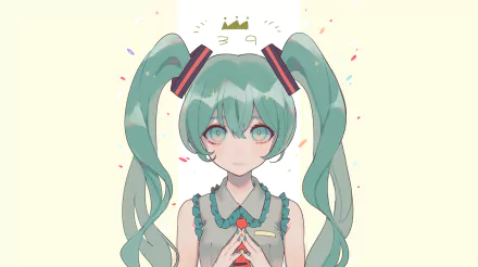 Hatsune Miku Anime Vocaloid HD Desktop Wallpaper | Background Image