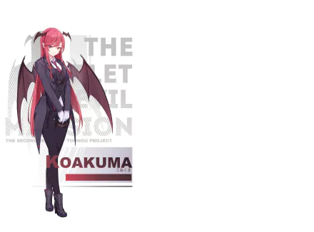 Koakuma (Touhou) Anime Touhou HD Desktop Wallpaper | Background Image