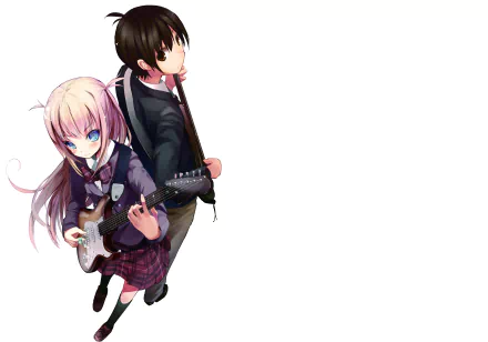 Naomi Hikawa Mafuyu Ebisawa Anime Sayonara Piano Sonata HD Desktop Wallpaper | Background Image