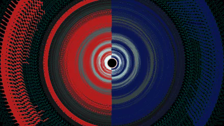 blue red Abstract circle abstract blue HD Desktop Wallpaper | Background Image