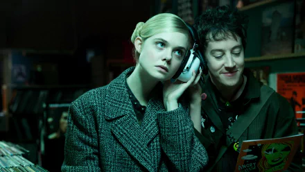 Alex Sharp Elle Fanning movie How to Talk to Girls at Parties HD Desktop Wallpaper | Background Image