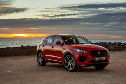 SUV car Jaguar (Car) vehicle Jaguar E-Pace HD Desktop Wallpaper | Background Image
