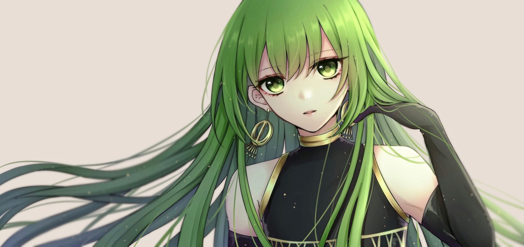 Download Close-up Green Hair Fate (Series) Enkidu (Fate/Grand Order) Anime  Fate/Grand Order Wallpaper by 佐野