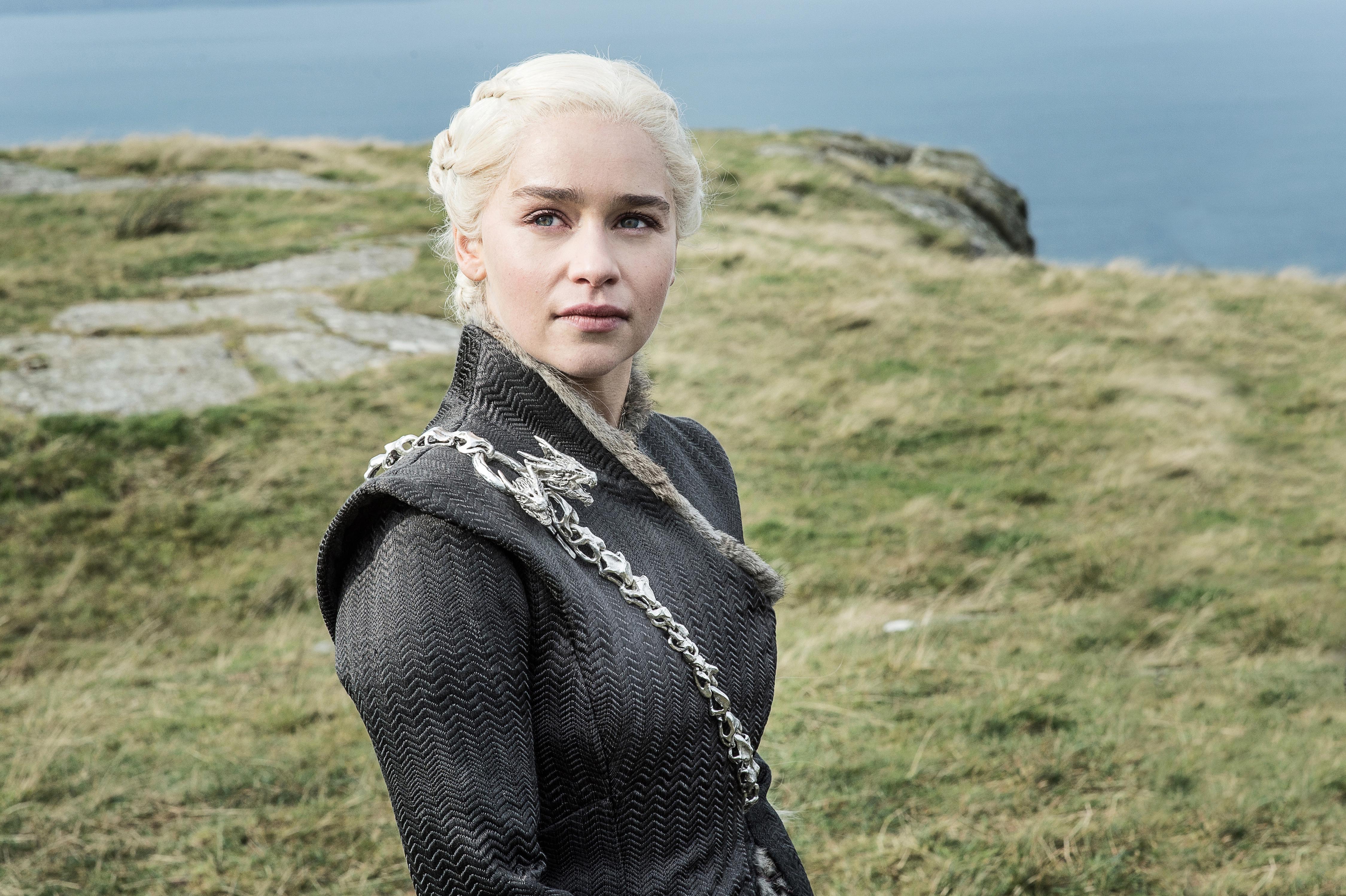 Download Emilia Clarke Daenerys Targaryen TV Show Game Of Thrones 4k