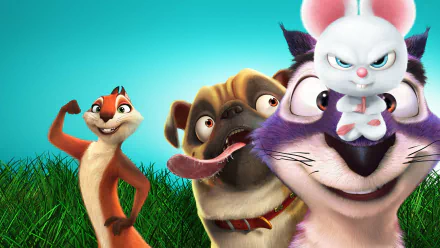 movie The Nut Job 2: Nutty by Nature HD Desktop Wallpaper | Background Image