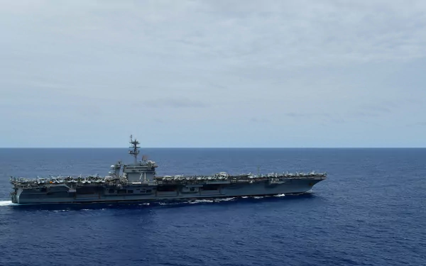 warship aircraft carrier military USS Theodore Roosevelt (CVN-71) HD Desktop Wallpaper | Background Image