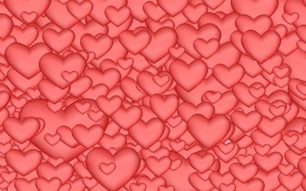 Artistic Heart Love Red HD Wallpaper | Background Image