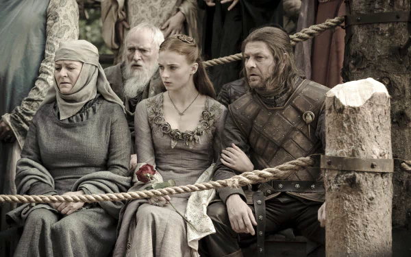 Julian Glover Pycelle (Game of Thrones) Sean Bean Sophie Turner Sansa Stark Eddard Stark TV Show Game Of Thrones HD Desktop Wallpaper | Background Image
