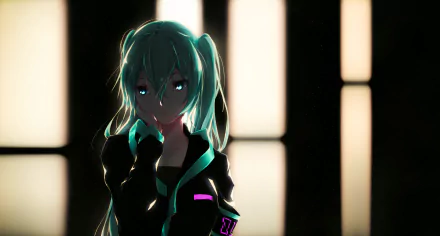 Hatsune Miku Anime Vocaloid HD Desktop Wallpaper | Background Image