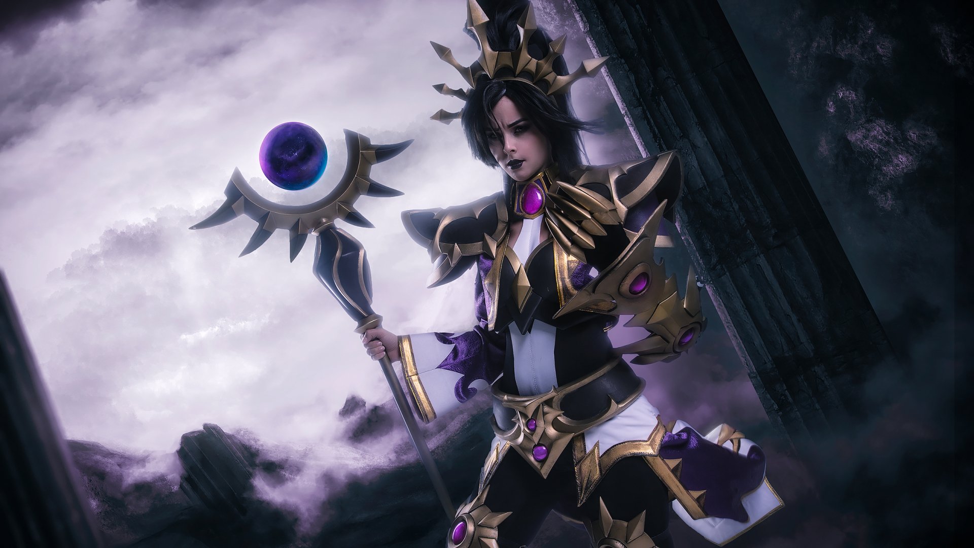 Download Diablo III Woman Cosplay HD Wallpaper by Disharmonica