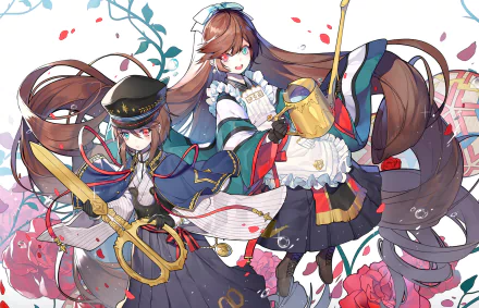 heterochromia Suiseiseki (Rozen Maiden) Souseiseki (Rozen Maiden) Anime Rozen Maiden HD Desktop Wallpaper | Background Image