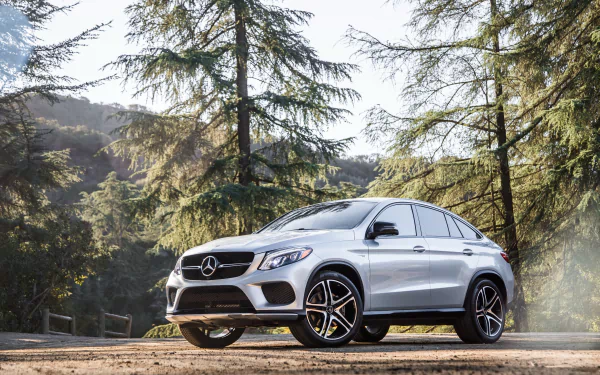 SUV silver car car Mercedes-Benz vehicle Mercedes-Benz GLC-Class HD Desktop Wallpaper | Background Image