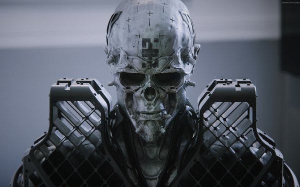 Dark Skull Armor HD Wallpaper | Background Image