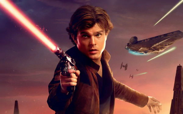 Han Solo Alden Ehrenreich movie Solo: A Star Wars Story HD Desktop Wallpaper | Background Image