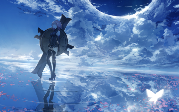 Anime Fate/Grand Order Fate Series Shielder Mashu Kyrielight HD Wallpaper | Background Image