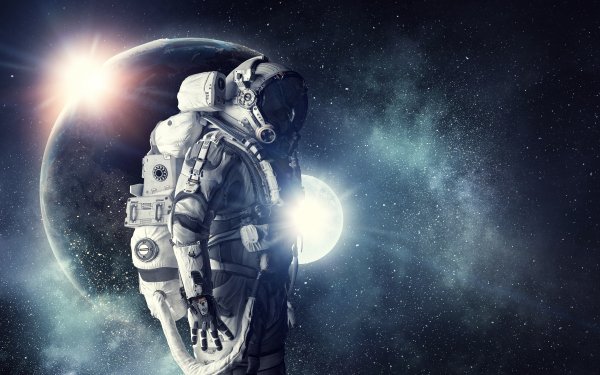 Sci Fi Astronaut HD Wallpaper | Background Image