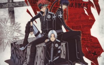 FM-Anime – D.Gray-man Hallow Lavi The Black Order Red & Black