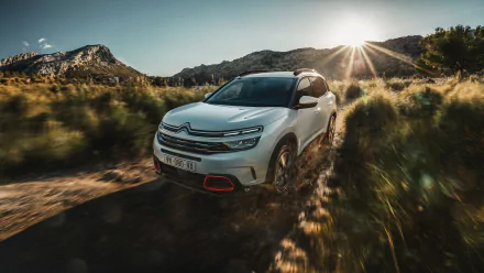 SUV white car car Citroën vehicle Citroen C5 Aircross HD Desktop Wallpaper | Background Image