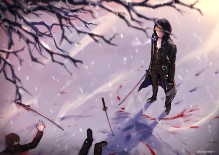 Okita Sougo Anime Gintama HD Desktop Wallpaper | Background Image
