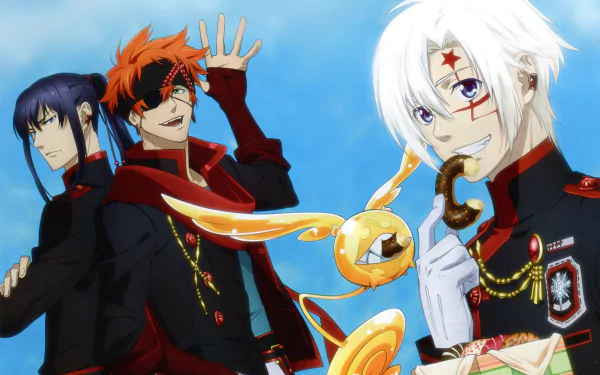 Timcanpy (D.Gray-man) Lavi (D. Gray-Man) Allen Walker Yu Kanda Anime D.Gray-man HD Desktop Wallpaper | Background Image