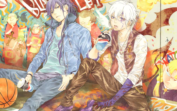 Allen Walker Yu Kanda Anime D.Gray-man HD Desktop Wallpaper | Background Image