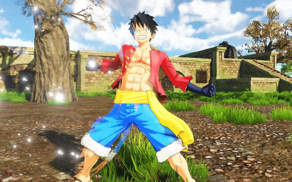 Monkey D. Luffy video game One Piece: World Seeker HD Desktop Wallpaper | Background Image