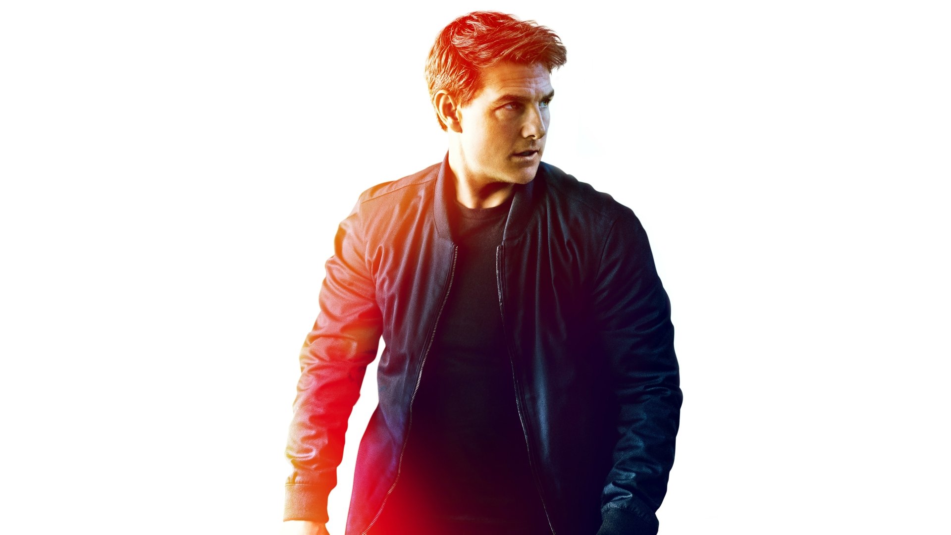 Tom Cruise as Ethan Hunt from Mission: Impossible – Fallout, featured in an 8K Ultra HD PC desktop wallpaper with a dynamic, high-resolution design.