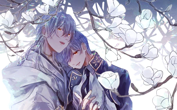 Tsurumaru Kuninaga Ichigo Hitofuri Anime Touken Ranbu HD Desktop Wallpaper | Background Image