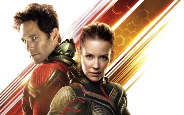 Movie Ant-Man and the Wasp Ant-Man Evangeline Lilly Hope Van Dyne Paul Rudd Scott Lang Wasp HD Wallpaper | Background Image