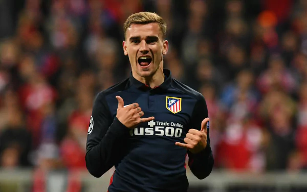 French soccer Antoine Griezmann Sports HD Desktop Wallpaper | Background Image