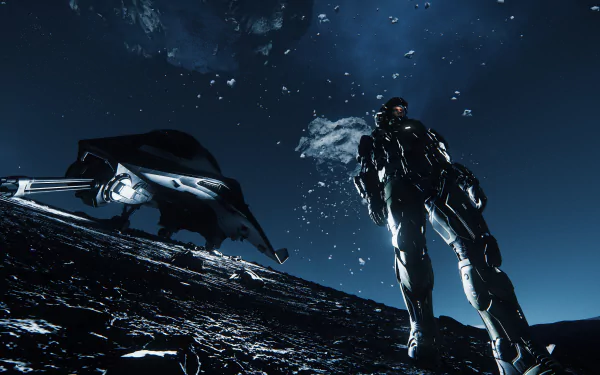 Levski (Star Citizen) Avenger Titan (Star Citizen) soldier video game Star Citizen HD Desktop Wallpaper | Background Image