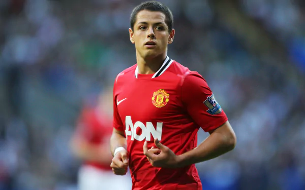 Mexican soccer Javier Hernandez Sports HD Desktop Wallpaper | Background Image