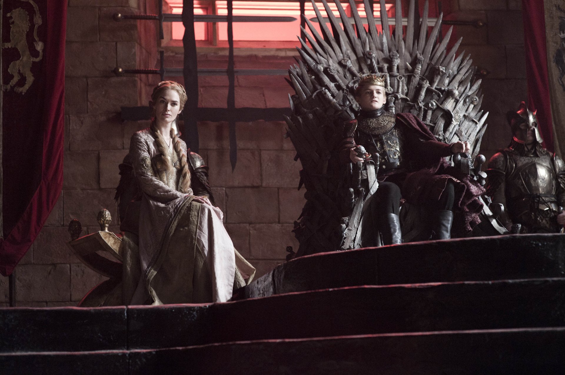 Download Jack Gleeson Joffrey Baratheon Lena Headey Cersei Lannister TV Show Game Of Thrones HD Wallpaper