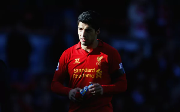 Uruguayan soccer Luis Suárez Sports HD Desktop Wallpaper | Background Image