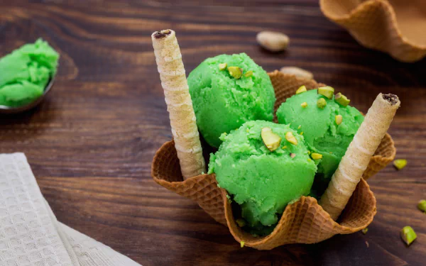 waffle cone food ice cream HD Desktop Wallpaper | Background Image