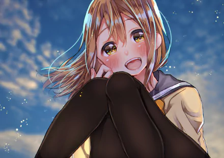 Hanamaru Kunikida Anime Love Live! Sunshine!! HD Desktop Wallpaper | Background Image