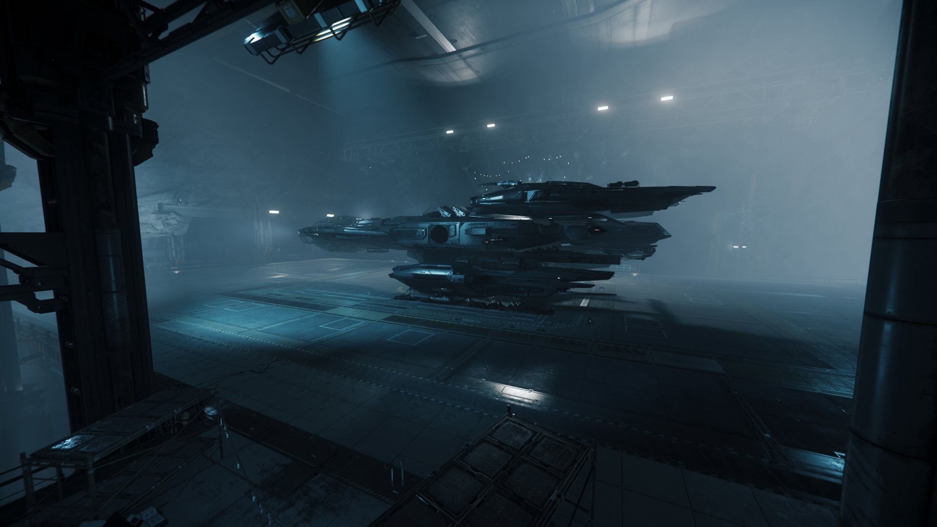 Download Hangar Levski (Star Citizen) Constellation Andromeda (Star Citizen) Video Game Star Citizen 4k Ultra HD Wallpaper by DesoShow