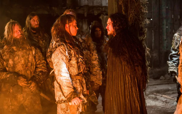 Hardhome (Game Of Thrones) Kit Harington Jon Snow TV Show Game Of Thrones HD Desktop Wallpaper | Background Image