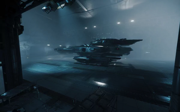 hangar Levski (Star Citizen) Constellation Andromeda (Star Citizen) video game Star Citizen HD Desktop Wallpaper | Background Image